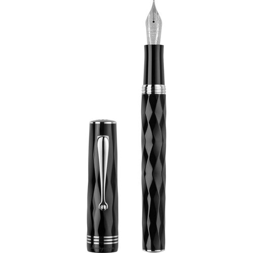 Montegrappa, Schreibstifte, Isrbt34c mg Füllfederhalter, Brenta-Feder 14k M (Black)