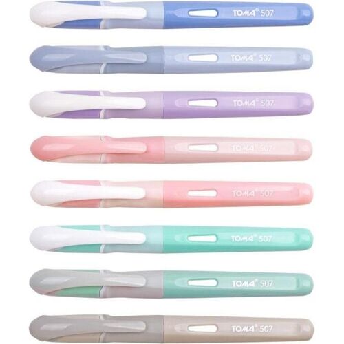 Teka, Schreibstifte, Feiner Füllfederhalter - 507 Pastell (24 Stück) TOMA (24 x)