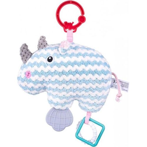 Bali Bazoo, Babyrassel, Stofftier C-Ring, Rassel
