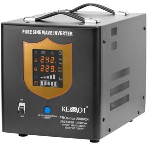 Kemo Spannungswandler, Unterbrechungsfreie Stromversorgung 24V 230V 2000VA Kemo Spannungswandler, Unterbrechungsfreie Stromversorgung 24V 230V 2000VA