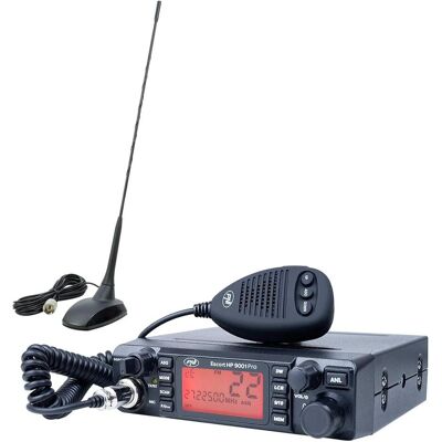 PNI, Auto Antenne, CB ESCORT HP 9001 PRO ASQ einstellbares Radiopaket, AM-FM, 12 V, 4 W + Extra 48 CB-Antenne m PNI, Auto Antenne, CB ESCORT HP 9001 PRO ASQ einstellbares Radiopaket, AM-FM, 12 V, 4 W + Extra 48 CB-Antenne m