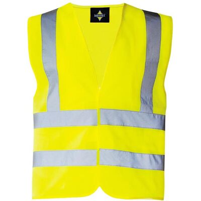 Korntex, Warnweste, Warnweste mit 4 Reflexstreifen Gelb 5XL (5XL) Korntex, Warnweste, Warnweste mit 4 Reflexstreifen Gelb 5XL (5XL)