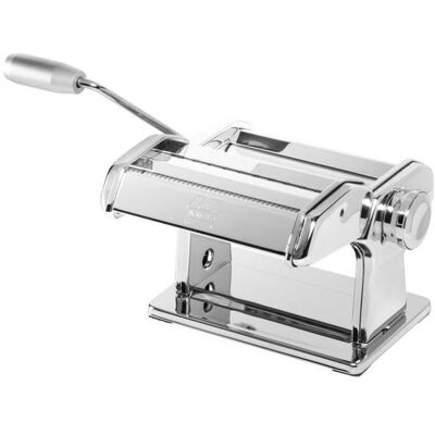 Marcato Nudelmaschine Set Atlas Plus mit Teigrad Pasta Bike, Pastamaschine, Silber Marcato Nudelmaschine Set Atlas Plus mit Teigrad Pasta Bike, Pastamaschine, Silber