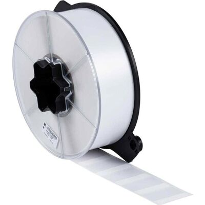 Brady, Etikettenrolle, WRAP-12-427, Vinyl, matt, Weiss/Transparent, 50.80 x 12.70(38.10) mm, selbstlaminierend, perm (58.17 mm) Brady, Etikettenrolle, WRAP-12-427, Vinyl, matt, Weiss/Transparent, 50.80 x 12.70(38.10) mm, selbstlaminierend, perm (58.17 mm)