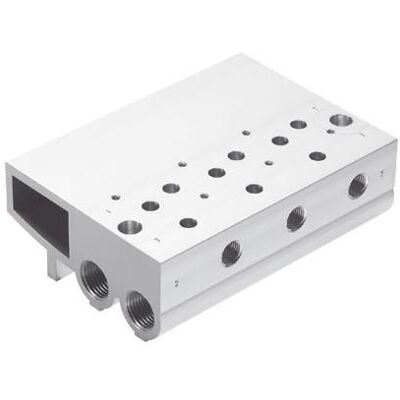 Festo, Rohrverbindungstechnik, VABM-P1-SF-G18-3-P3 542253 Anschlussblock Festo, Rohrverbindungstechnik, VABM-P1-SF-G18-3-P3 542253 Anschlussblock