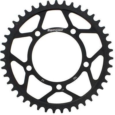 Supersprox, Motorrad Zubehör, RFE-702:43-BLK # 50-29022-43 Supersprox, Motorrad Zubehör, RFE-702:43-BLK # 50-29022-43