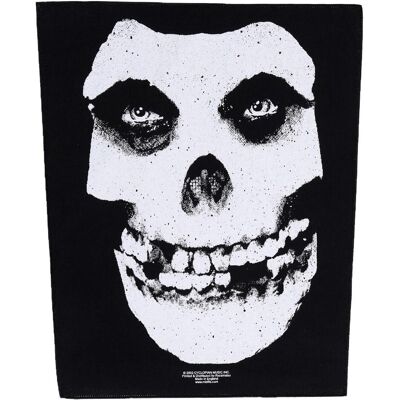 Misfits Face Totenkopf Logo Rückenaufnäher - Rückennähe Misfits Face Totenkopf Logo Rückenaufnäher - Rückennähe