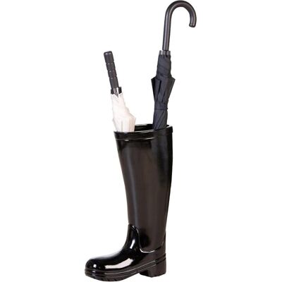 Gilde Keramik-Stiefel Regenschirmständer - Schirmständer mit Wasserauffangschale Gilde Keramik-Stiefel Regenschirmständer - Schirmständer mit Wasserauffangschale