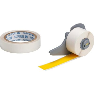 Brady, Etikettenrolle, M7-1000-483-YL-KT, Toughstripe Bodenmarkierungsband m. Schutzlaminat, Polyester, Gelb, glänz Brady, Etikettenrolle, M7-1000-483-YL-KT, Toughstripe Bodenmarkierungsband m. Schutzlaminat, Polyester, Gelb, glänz