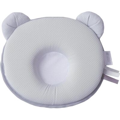 Candide P'tit Panda Baby Kopfstütze - Grau - Ergonomischer Memory Foam Candide P'tit Panda Baby Kopfstütze - Grau - Ergonomischer Memory Foam