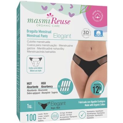 NoName, Periodenunterwäsche, Masmireuse Elegante Menstruationsunterwäsche Grösse L 1 Stück (L) NoName, Periodenunterwäsche, Masmireuse Elegante Menstruationsunterwäsche Grösse L 1 Stück (L)