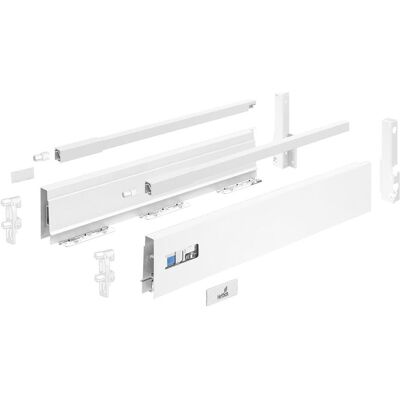 Hettich, Schubladenauszüge, Frontauszug Set InnoTech Atira NL 470 mm li/re wi Hettich, Schubladenauszüge, Frontauszug Set InnoTech Atira NL 470 mm li/re wi