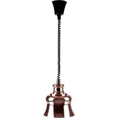 Lacor Wärmelampe mit ausziehbarem Kabel im Glockendesign, Speisewärmer, Kupfer Lacor Wärmelampe mit ausziehbarem Kabel im Glockendesign, Speisewärmer, Kupfer