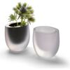 Philippi Vase, Opak Vase, weiss (1 x)