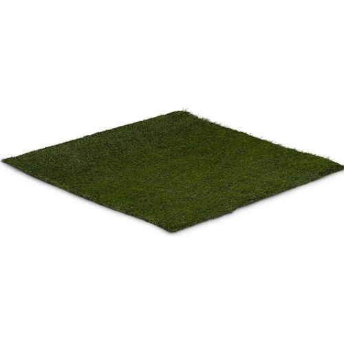 Hillvert, Gartenbodenbelag, Kunstrasen Rasenteppich Kunstgras 100 x 100 cm Höhe: 30 mm UV-beständig (100 x 100 cm)