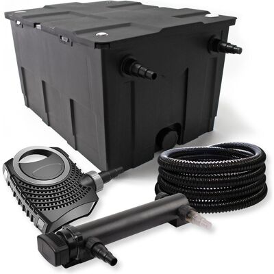 SunSun Teichfilter-Set - 60000l, UV 24W, 70W Pumpe, 25m Schlauch - Teichfiltersystem SunSun Teichfilter-Set - 60000l, UV 24W, 70W Pumpe, 25m Schlauch - Teichfiltersystem