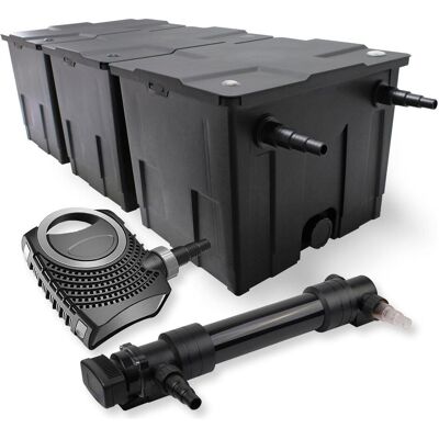 SunSun Teichfilter-Set - Modell NEO10000 - 90000L, 36W UV, 3-Kammer SunSun Teichfilter-Set - Modell NEO10000 - 90000L, 36W UV, 3-Kammer