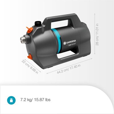 Gardena Wasserpumpe, Gartenpumpe 5200 Silent Set (Gartenpumpe) Gardena Wasserpumpe, Gartenpumpe 5200 Silent Set (Gartenpumpe)
