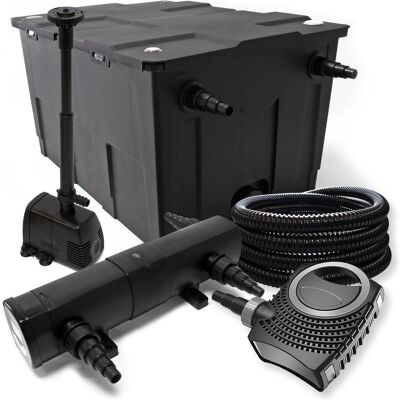 Wiltec, Brunnen + Gartenteich, Filter Set Bio Teichfilter 60000l 36W UVC Teichklärer Pumpe Springbrunnen 083 Wiltec, Brunnen + Gartenteich, Filter Set Bio Teichfilter 60000l 36W UVC Teichklärer Pumpe Springbrunnen 083