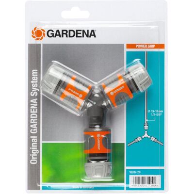 Gardena Schlauchanschluss + Schlauchverbinder, Abzweig-Satz (Verteiler, 12.70 mm) Gardena Schlauchanschluss + Schlauchverbinder, Abzweig-Satz (Verteiler, 12.70 mm)