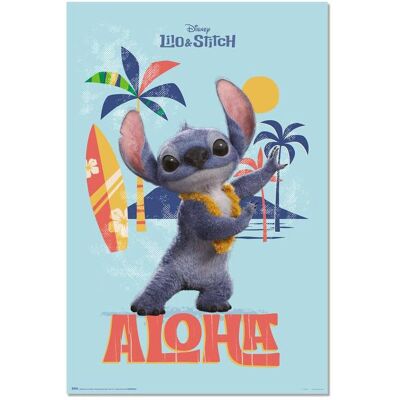 Disney Stitch Aloha Poster - 61x91,5cm - Poster Disney Stitch Aloha Poster - 61x91,5cm - Poster