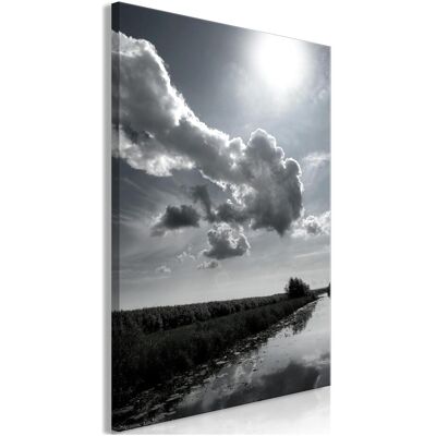 Artgeist, Bilder, Sun Over Clouds (1-part) - Sky Reflection in Water Field (80 x 120 cm) Artgeist, Bilder, Sun Over Clouds (1-part) - Sky Reflection in Water Field (80 x 120 cm)