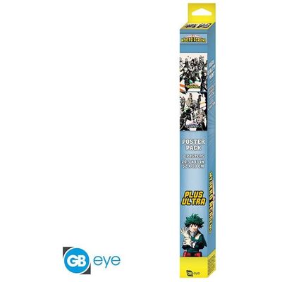 GB Eye, Bilder, MY HERO ACADEMIA - Set 2 Chibi Posters - HeroesVillains 52x38 x4 (38 x 52 cm) GB Eye, Bilder, MY HERO ACADEMIA - Set 2 Chibi Posters - HeroesVillains 52x38 x4 (38 x 52 cm)