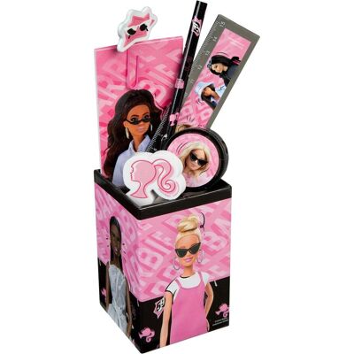 Undercover, Schreibtisch Accessoire, Stiftehalter gefüllt 7-teilig Barbie Undercover, Schreibtisch Accessoire, Stiftehalter gefüllt 7-teilig Barbie