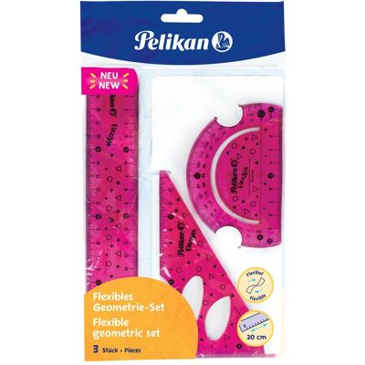Pelikan Lineal, 700917 Lineal-Set (e) (20 cm, Kunststoff) Pelikan Lineal, 700917 Lineal-Set (e) (20 cm, Kunststoff)