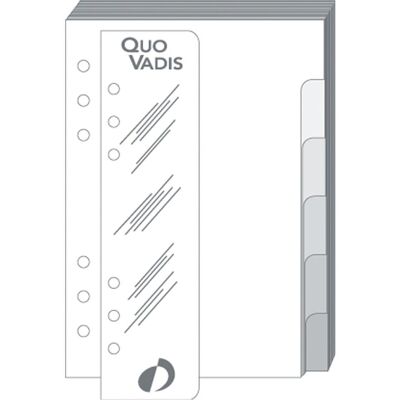 Quo Vadis, Agenda, T.17 Trennblock int. 721012 10x17cm Quo Vadis, Agenda, T.17 Trennblock int. 721012 10x17cm