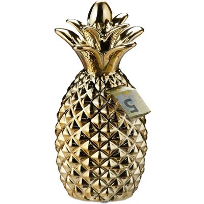 Relaxdays, Spardose, Ananas Relaxdays, Spardose, Ananas