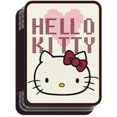 Hello Kitty, Etui, Heart gefülltes Federmäppchen 2 Etagen Hello Kitty, Etui, Heart gefülltes Federmäppchen 2 Etagen