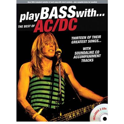 Music Sales Play Bass with the Best of AC/DC, Fachbücher Music Sales Play Bass with the Best of AC/DC, Fachbücher