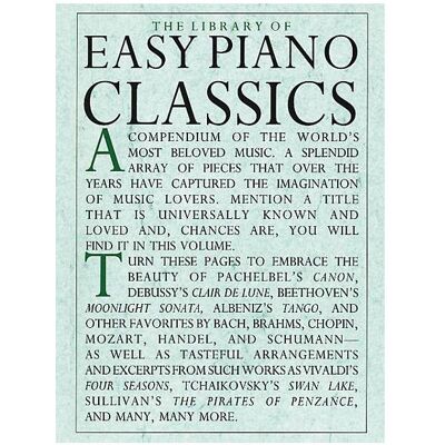 Music Sales Library of Easy Piano Classics, Fachbücher Music Sales Library of Easy Piano Classics, Fachbücher
