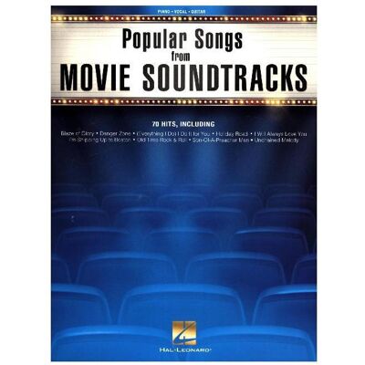 Hal Leonard Popular Songs From Movie Soundtracks -Piano, Voice & Guitar Book-, Sachbücher von Various Hal Leonard Popular Songs From Movie Soundtracks -Piano, Voice & Guitar Book-, Sachbücher von Various