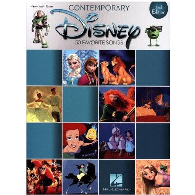 Contemporary Disney: 50 Favorite Songs, piano-vocal-guitar, Fachbücher Contemporary Disney: 50 Favorite Songs, piano-vocal-guitar, Fachbücher