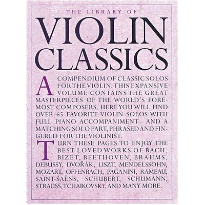 Music Sales The Library Of Violin Classics, Fachbücher Music Sales The Library Of Violin Classics, Fachbücher