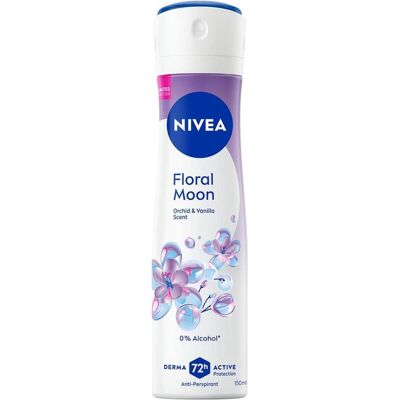 Nivea, Deo, Deodorant Spray Floral Moon Women's Deodorant 150ml (Spray, 150 ml) Nivea, Deo, Deodorant Spray Floral Moon Women's Deodorant 150ml (Spray, 150 ml)