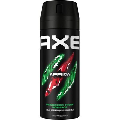 2x AXE, Deo, Deodorant & Bodyspray Africa ohne Aluminiumsalze 150 ml (Spray, 150 ml) 2x AXE, Deo, Deodorant & Bodyspray Africa ohne Aluminiumsalze 150 ml (Spray, 150 ml)