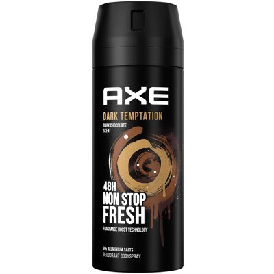 2x AXE, Deo, Dark Temptation (Spray, 150 ml) 2x AXE, Deo, Dark Temptation (Spray, 150 ml)
