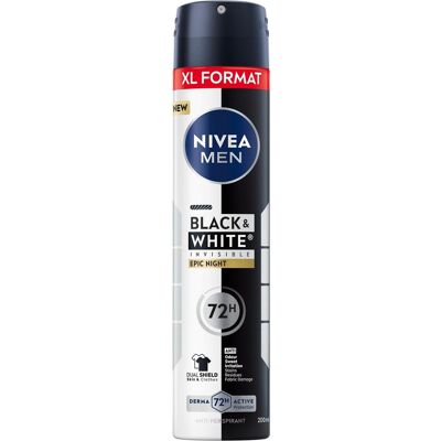 Nivea, Deo, Antitranspirantspray B&W Epic Night Antitranspirant 200 ml (Spray, 200 ml) Nivea, Deo, Antitranspirantspray B&W Epic Night Antitranspirant 200 ml (Spray, 200 ml)