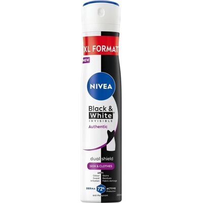 Nivea, Deo, Antitranspirantspray B&W Authentic Antitranspirant 200 ml (Spray, 200 ml) Nivea, Deo, Antitranspirantspray B&W Authentic Antitranspirant 200 ml (Spray, 200 ml)