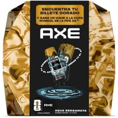 AXE, Beauty Geschenkset, Gold aqua bergamot set, spray deodorant 150 ml + shower gel 225 ml (Körperpflegeset) AXE, Beauty Geschenkset, Gold aqua bergamot set, spray deodorant 150 ml + shower gel 225 ml (Körperpflegeset)
