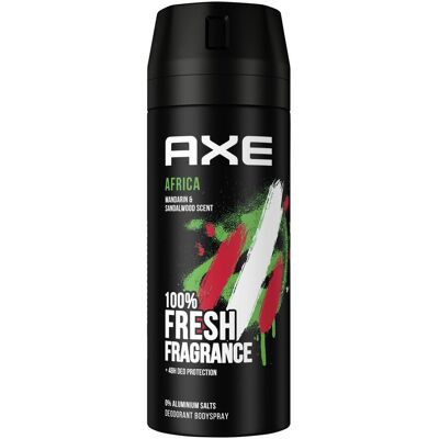 2x AXE, Deo, Africa (Spray, 150 ml) 2x AXE, Deo, Africa (Spray, 150 ml)