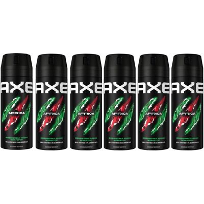 AXE, Deo, Deodorant & Bodyspray Africa ohne Aluminiumsalze 150 ml (Spray, 150 ml) AXE, Deo, Deodorant & Bodyspray Africa ohne Aluminiumsalze 150 ml (Spray, 150 ml)