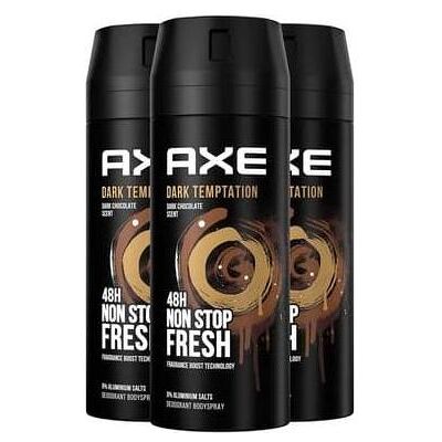 2x AXE, Deo, Dark Temptation (Spray, 150 ml) 2x AXE, Deo, Dark Temptation (Spray, 150 ml)