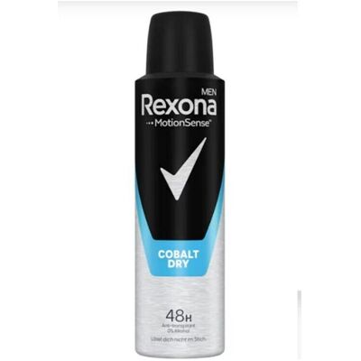 Rexona, Deo, Maximaler Schutz Kobalt Trocken-Deodorant-Spray (Spray, 150 ml) Rexona, Deo, Maximaler Schutz Kobalt Trocken-Deodorant-Spray (Spray, 150 ml)