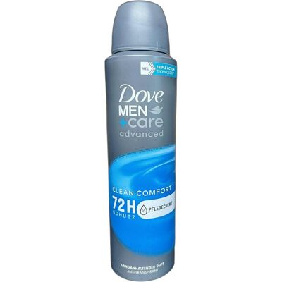 4x Dove, Deo, Clean Comfort (Spray, 150 ml) 4x Dove, Deo, Clean Comfort (Spray, 150 ml)