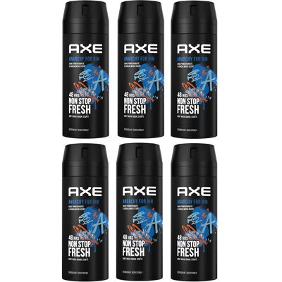 AXE, Deo, DESOD 250ML ANARCHY FOR HI M (EU) (Spray, 250 ml) AXE, Deo, DESOD 250ML ANARCHY FOR HI M (EU) (Spray, 250 ml)