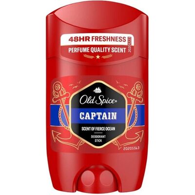Old Spice, Deo, Captain Deodorant Stick 50 Af-Sh (Stick) Old Spice, Deo, Captain Deodorant Stick 50 Af-Sh (Stick)